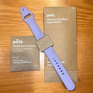 Pela Lavender Vine for 40/38mm Apple Watch with metal connectors